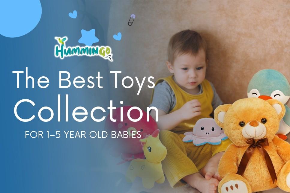 The Best Soft Toys Collection for 1–5 Year Old Babies