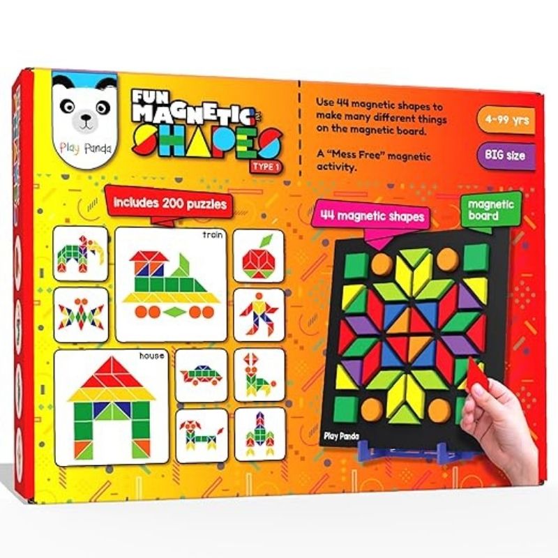 Fun Magnetic shapes Big Type 1