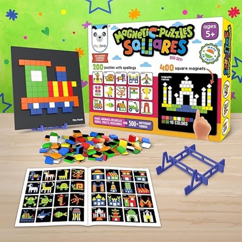 Magnetic puzzles Big Squares