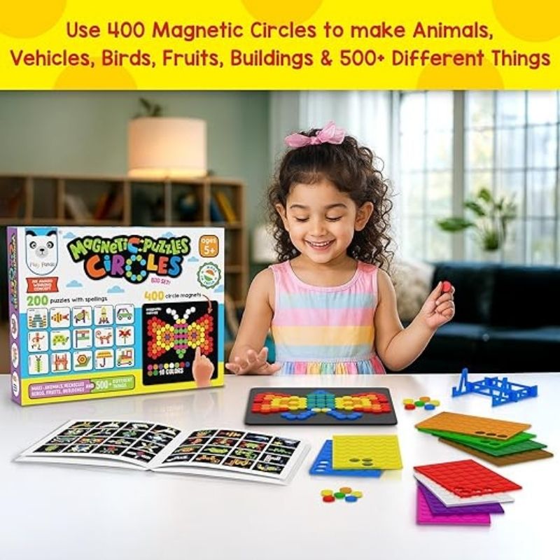 Magnetic puzzles Big Circles