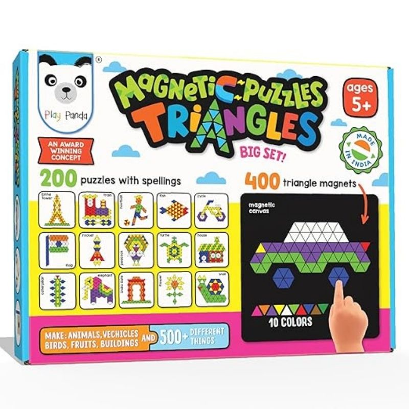 Magnetic puzzles Big Triangles