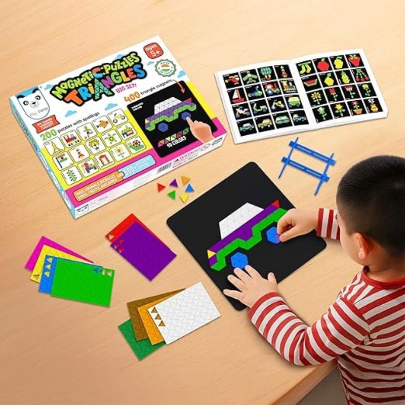 Magnetic puzzles Big Triangles