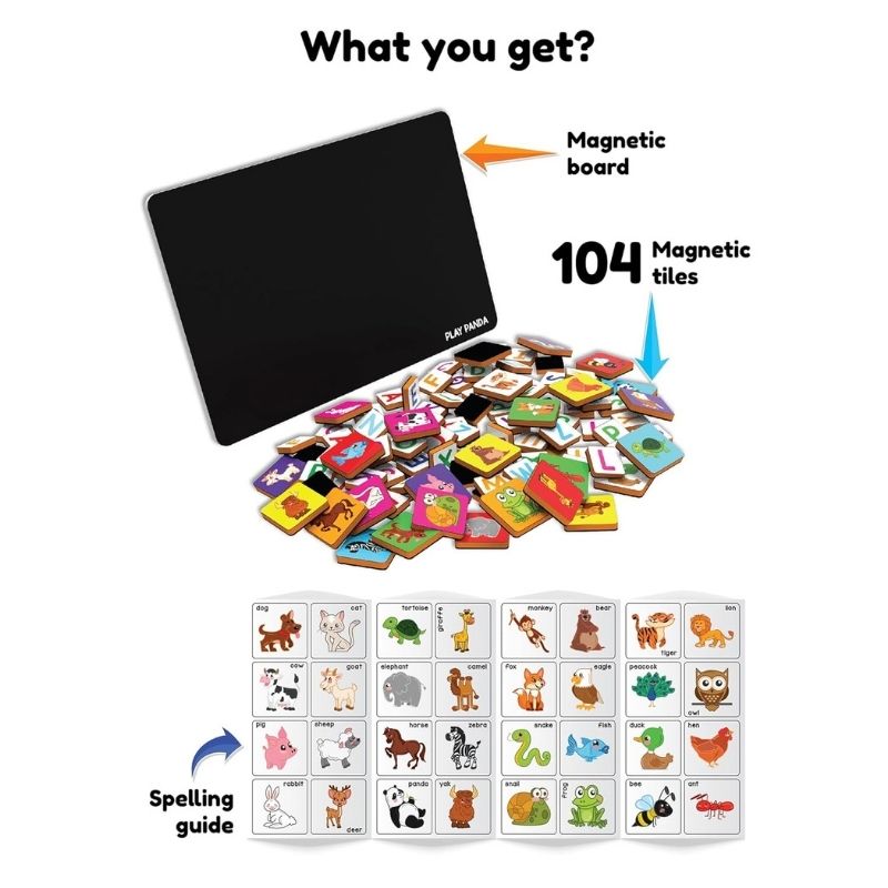 Magnetic Learn to Spell Animals