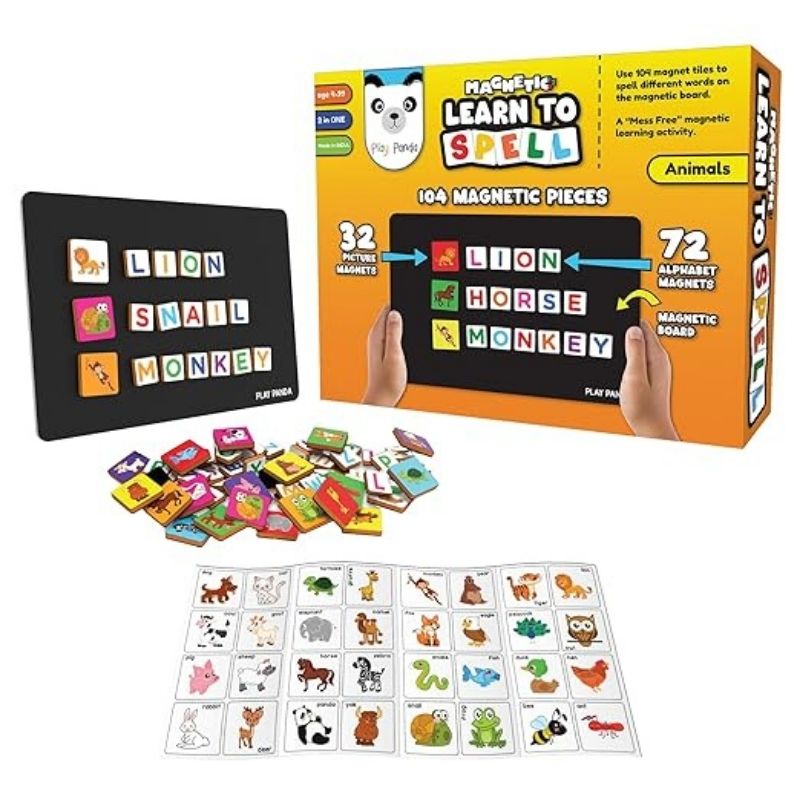 Magnetic Learn to Spell Animals
