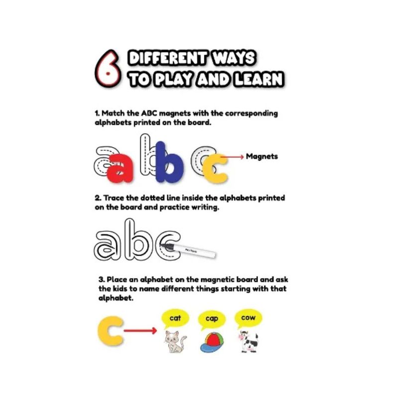 Magnetic Learn to Write Small Letters