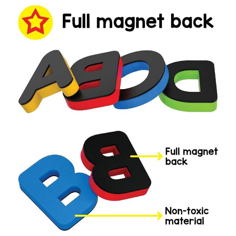ABC Magnets 26 Capital Letters (blister) (Pack Of 12)