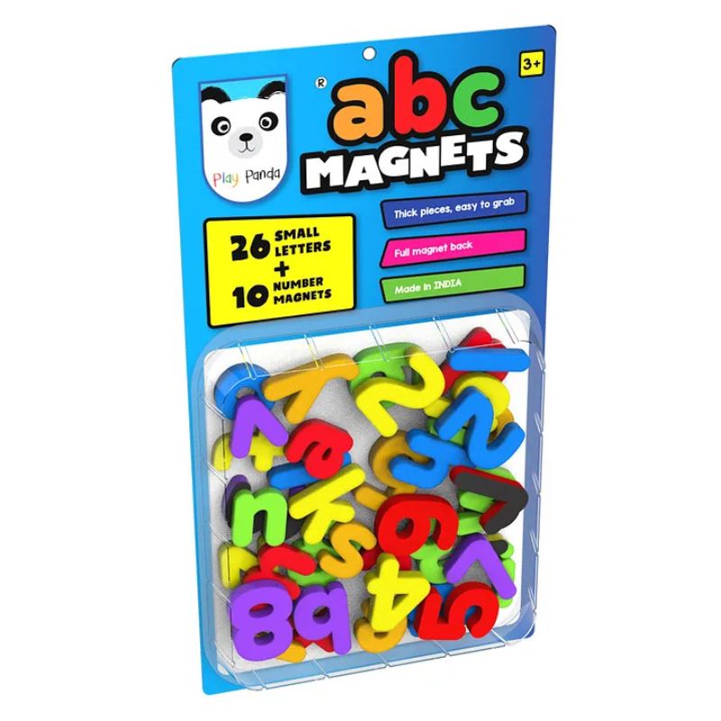 abc Magnets Small Letters + Numbers (Pack Of 12)