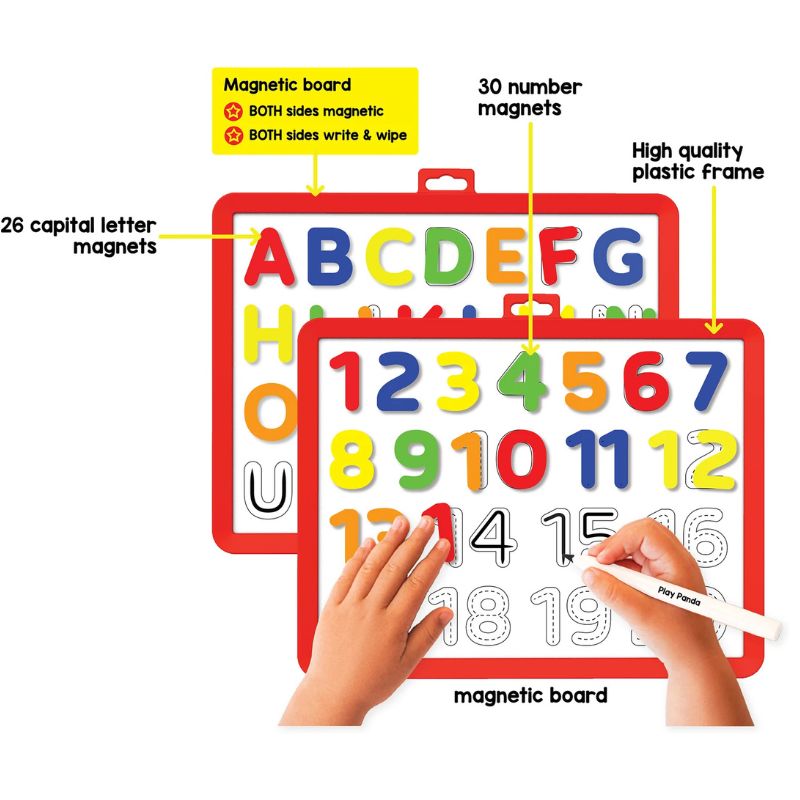Magnetic Learn to Write Capital Letters & Numbers
