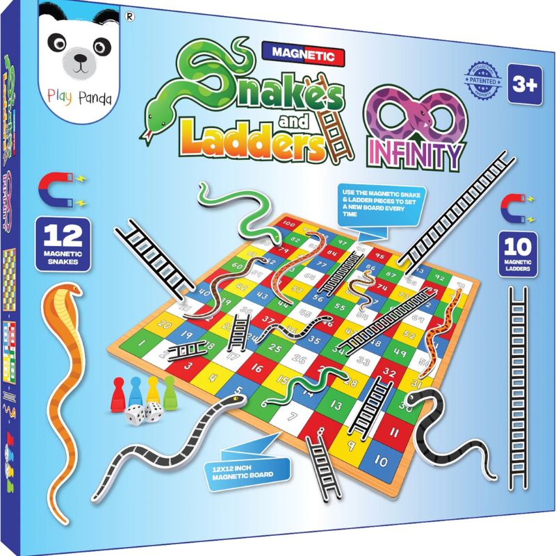 Magnetic Snakes & Ladders Infinity Big