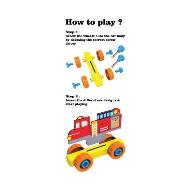 Build A Vehicle 3 in 1 - City Helpers