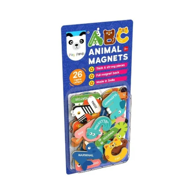 ABC Magnets Capital Letter Animals Theme