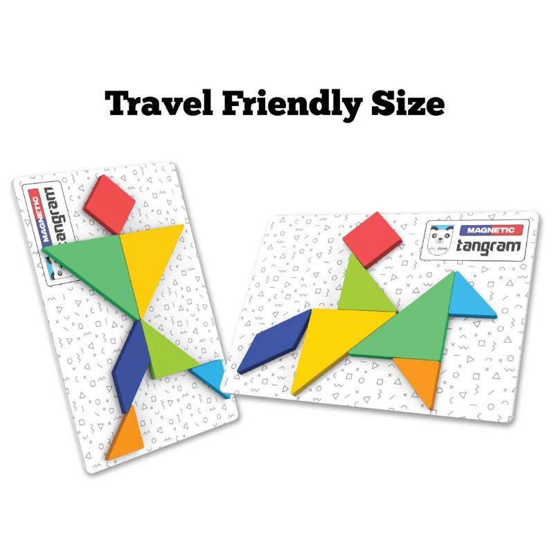 Magnetic Tangram Human Figures