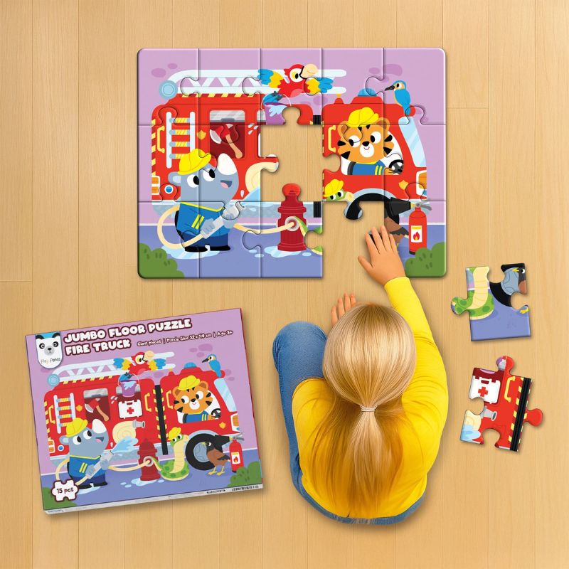 Jumbo Floor Puzzle Fire Truck