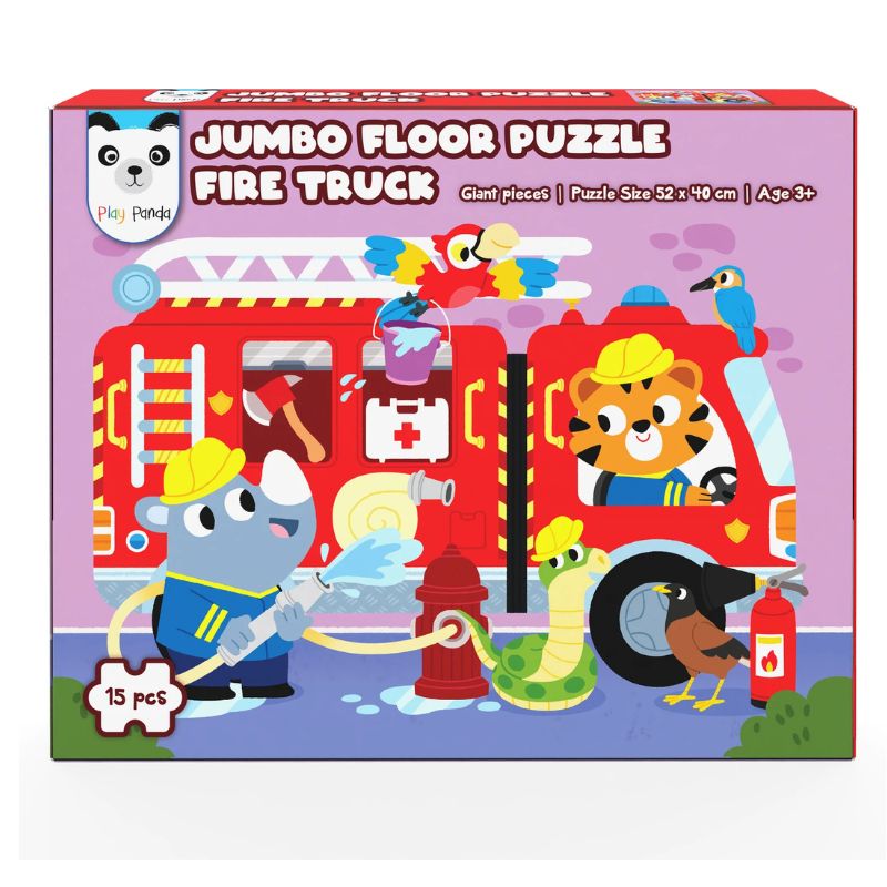 Jumbo Floor Puzzle Fire Truck
