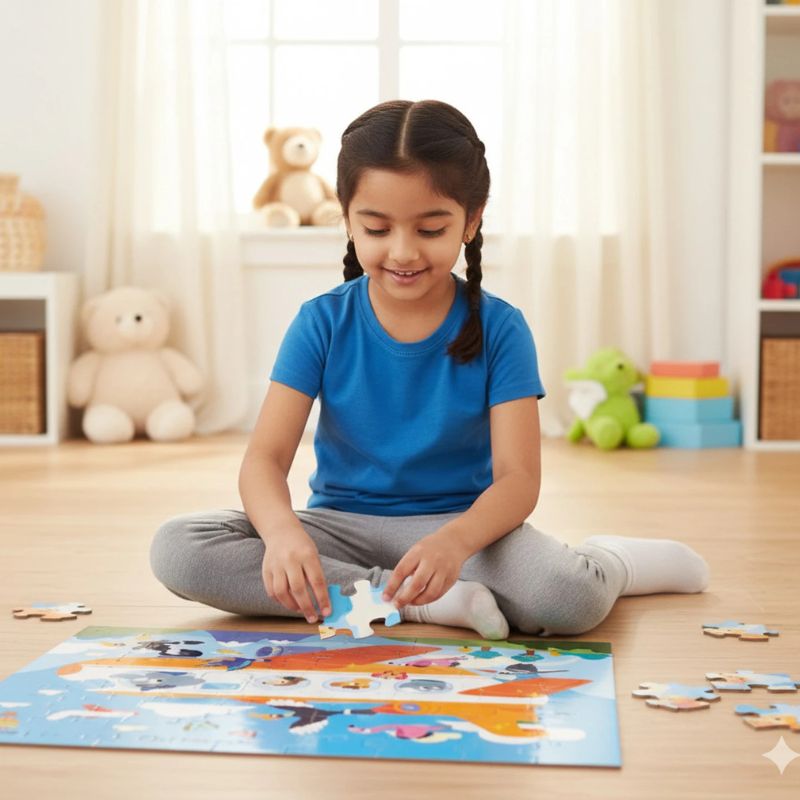 Jumbo Floor Puzzle Aeroplane