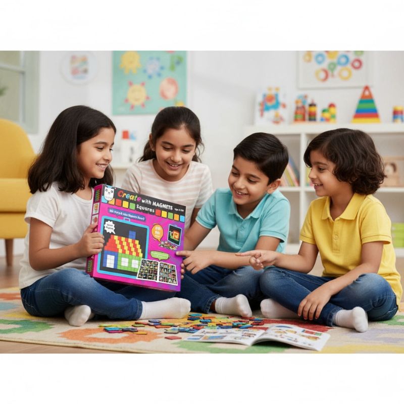 Create with Magnets Squares