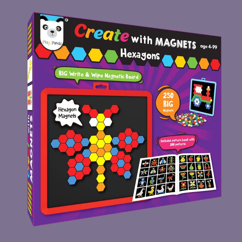 Create with Magnets Hexagons