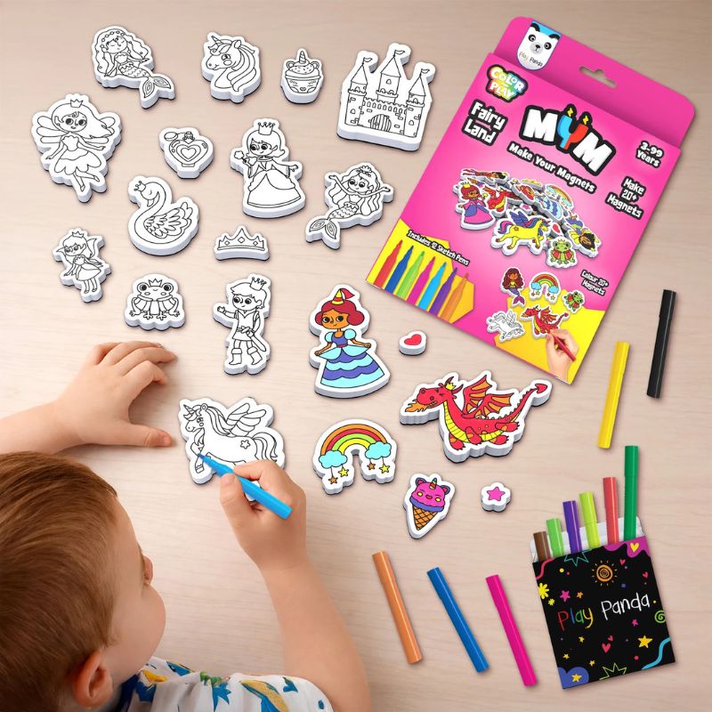 MYM Colour & Play Fairy Land (Pack Of 6)