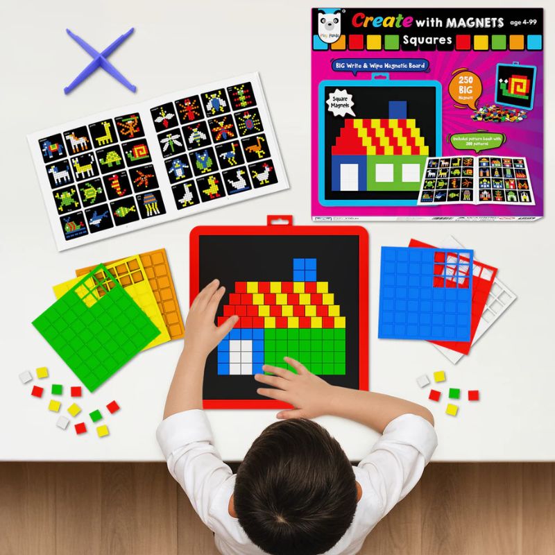 Create with Magnets Squares