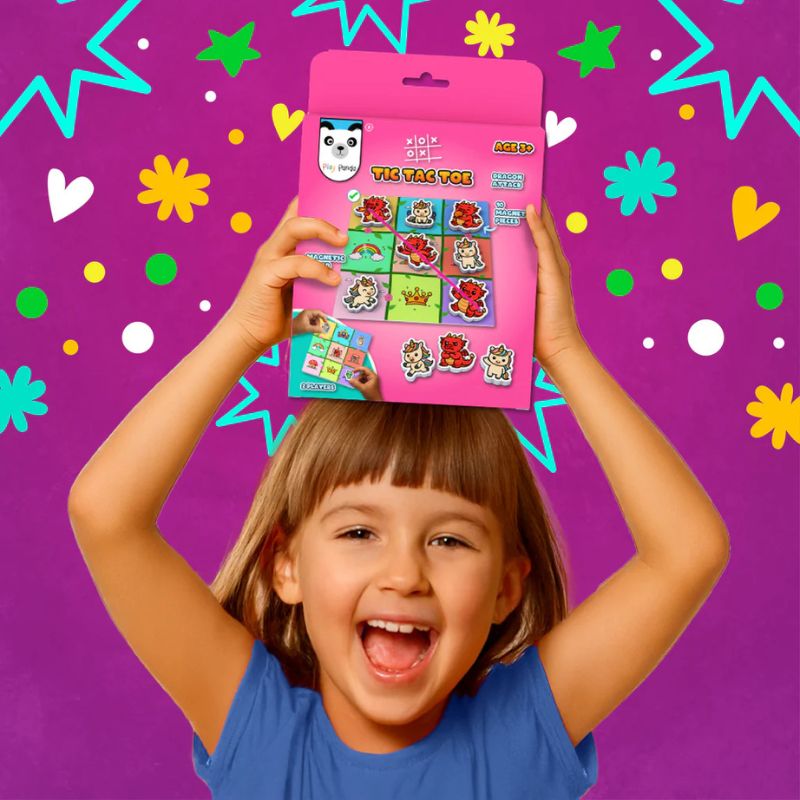 Tic Tac Toe Dragon Attack (Pack Of 12)