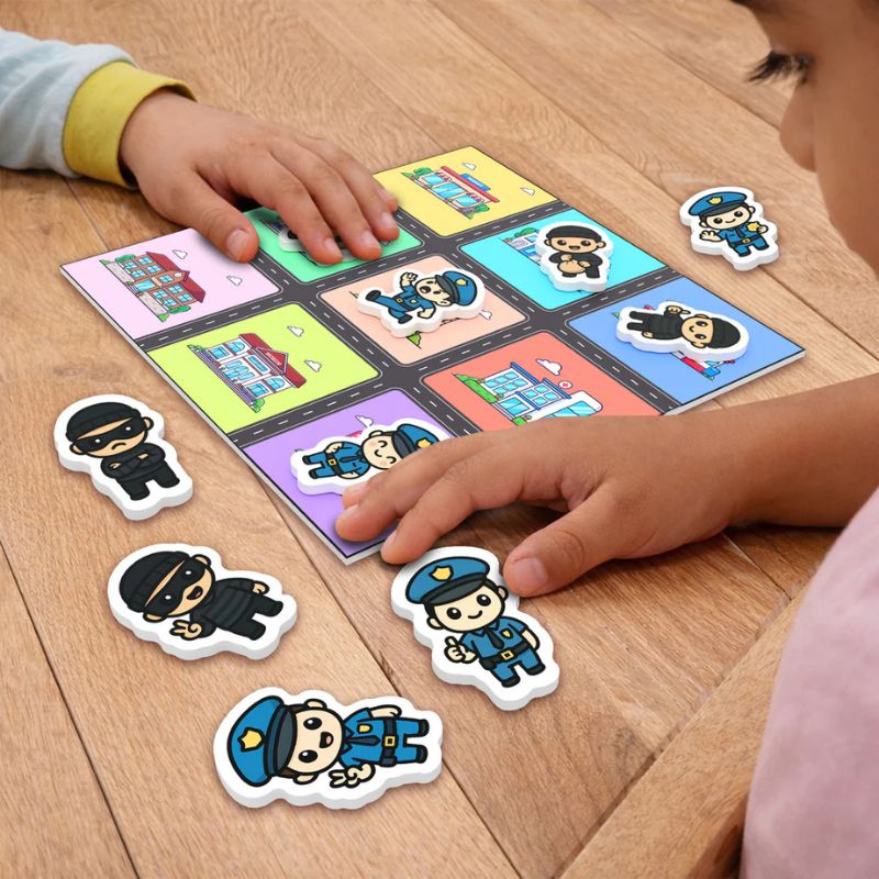 Tic Tac Toe Chor Police (Pack Of 12)