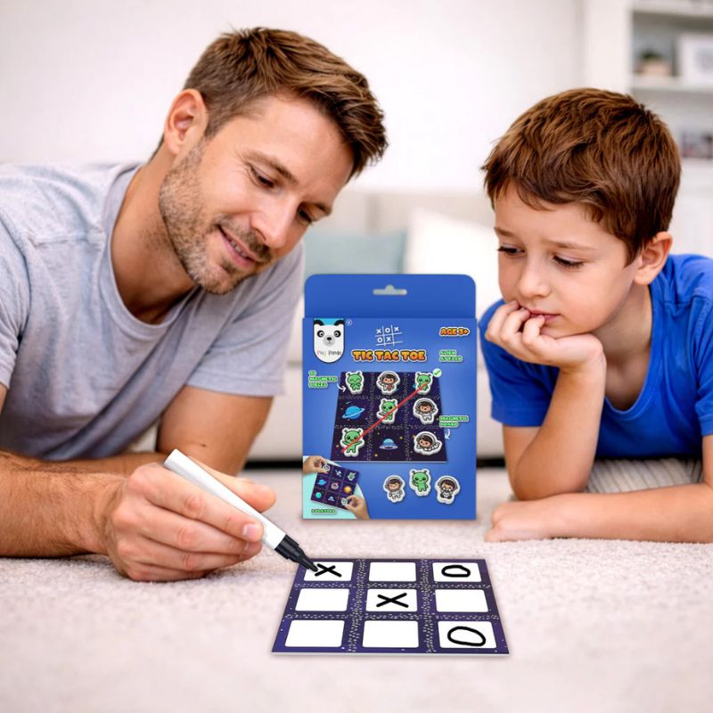 Tic Tac Toe Alien Attack(Pack Of 12)