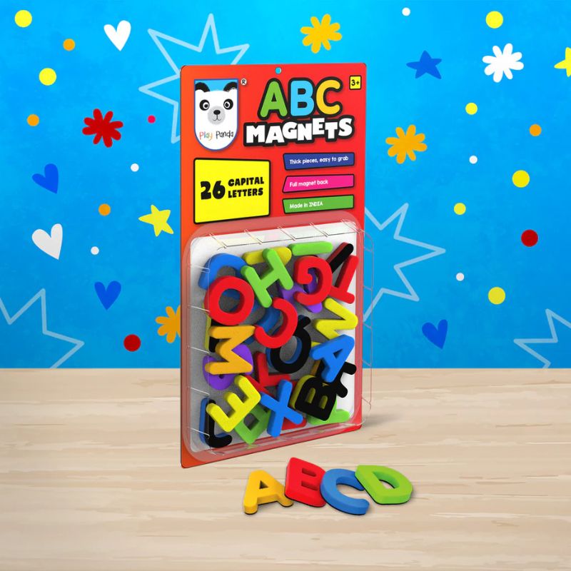 ABC Magnets 26 Capital Letters (blister) (Pack Of 12)